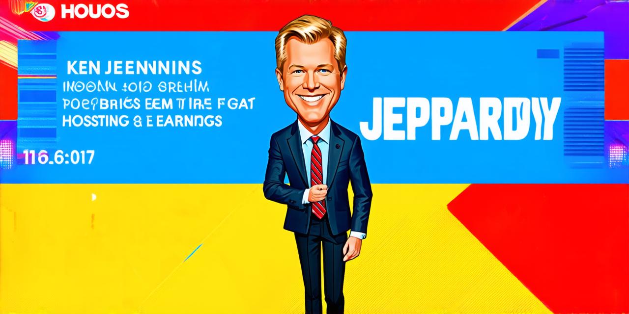 how much money is ken jennings make hosting jeopardy