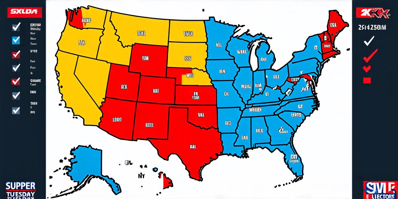 how many states are hosting primary elections on super tuesday?