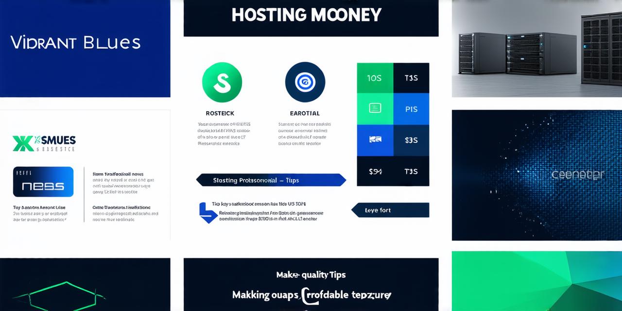 how to make money hosting