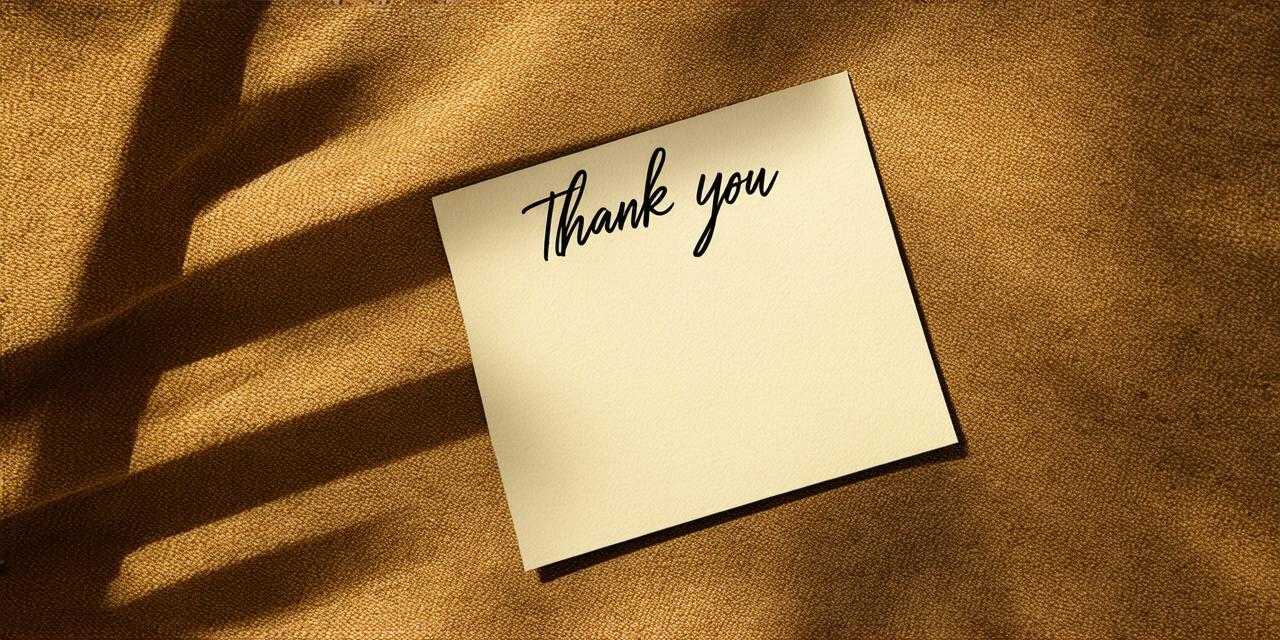 how to write a thank you note for hosting an event